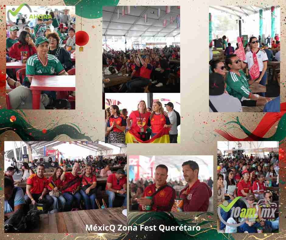 MéxicQ Zona Fest rompe récord: 62 mil personas ya vivieron la fiesta mundialista en Querétaro