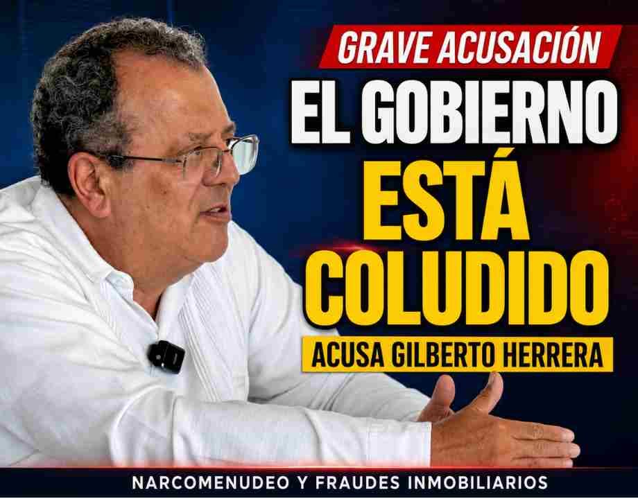 Gilberto Herrera acusa al gobierno de Querétaro de presunta colusión con el narcomenudeo y fraudes inmobiliarios.