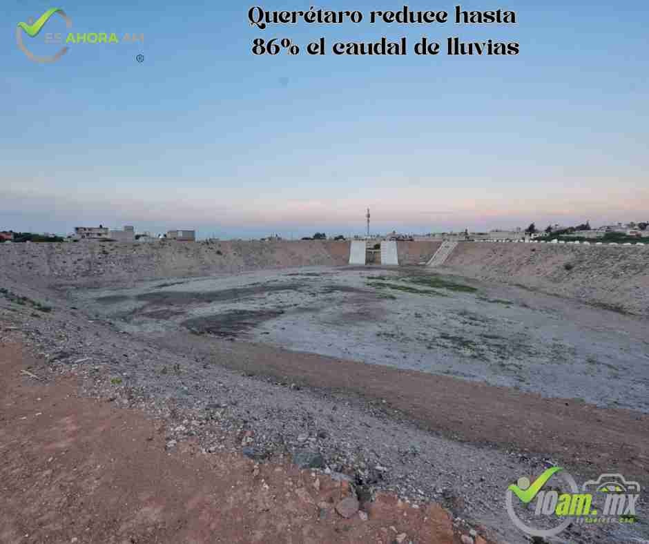Querétaro frena el agua: bordos reducen hasta 86% el caudal hacia colonias