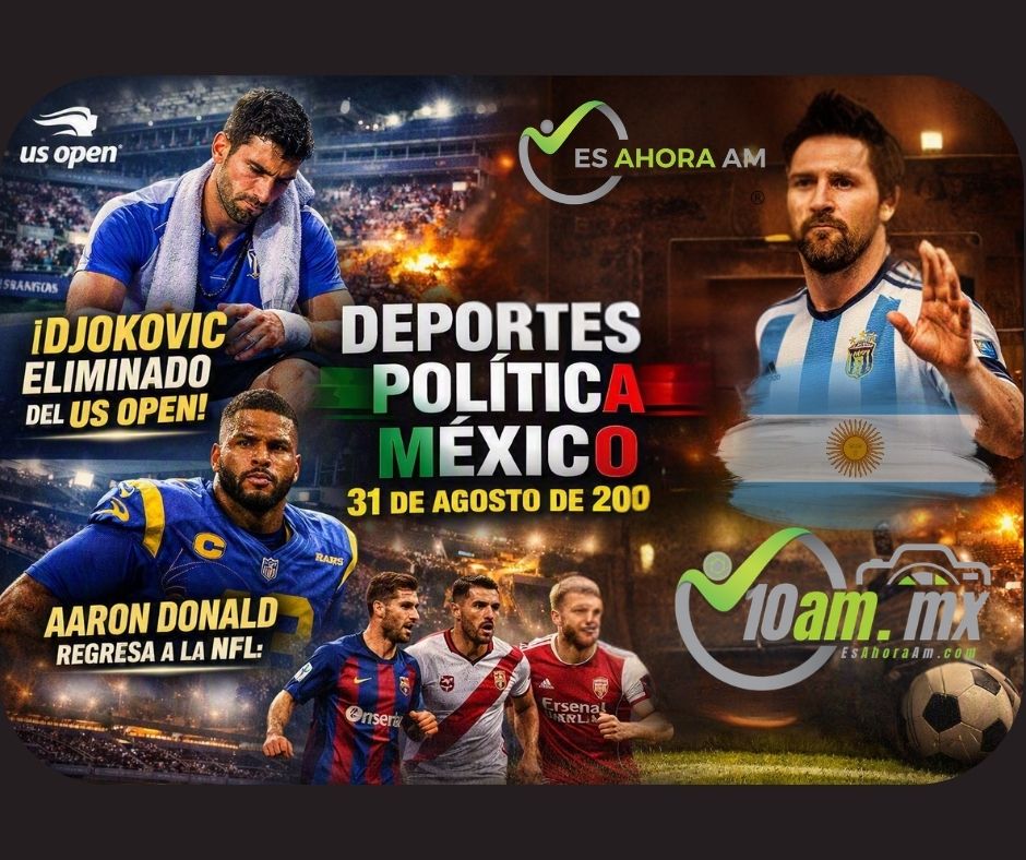 ¡Nadie lo esperaba! Djokovic cae en el US Open y Messi anuncia su retiro internacional
