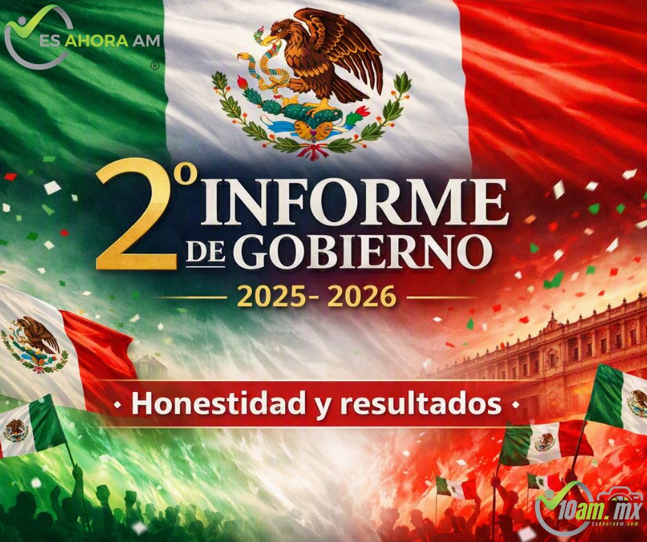 Sheinbaum lanza mensaje de fuerza en su Segundo Informe: “Honradez, austeridad y resultados”