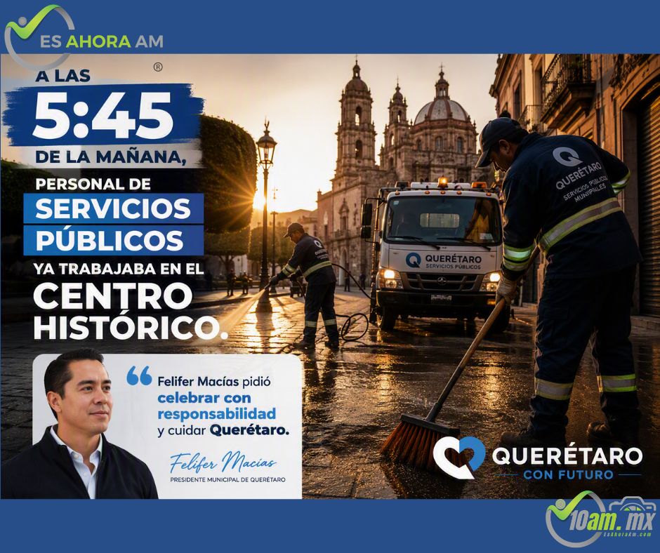 A las 5:45 AM comenzó la otra cara de las Fiestas Patrias en Querétaro
