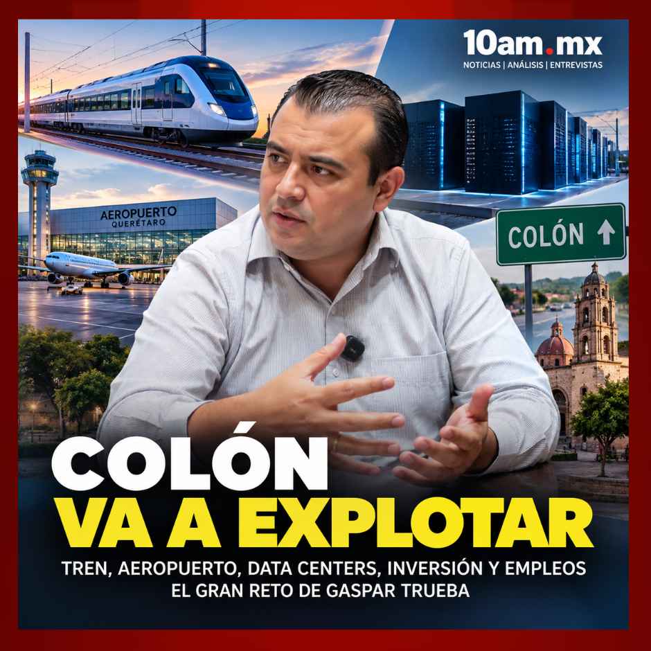 Gaspar Trueba ante el crecimiento de Colón por tren, aeropuerto y data centers