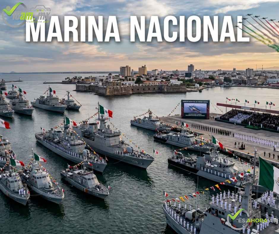 Armada de México: Sheinbaum encabeza acto en Veracruz