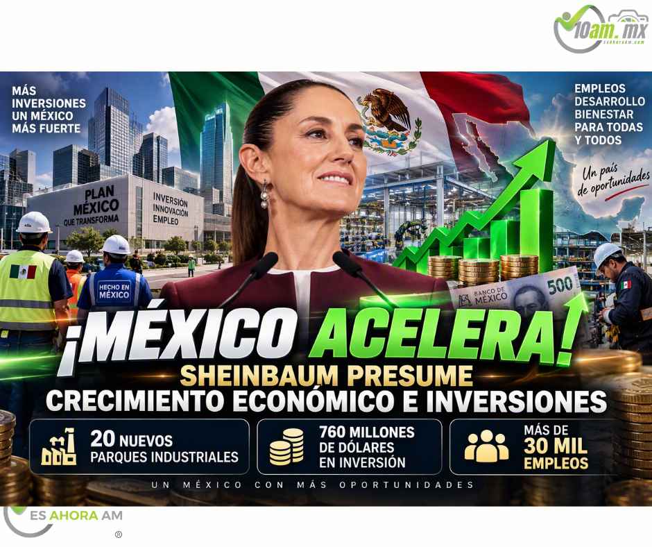 “México va bien”: Sheinbaum presume empleos e inversiones, pero hay preguntas pendientes