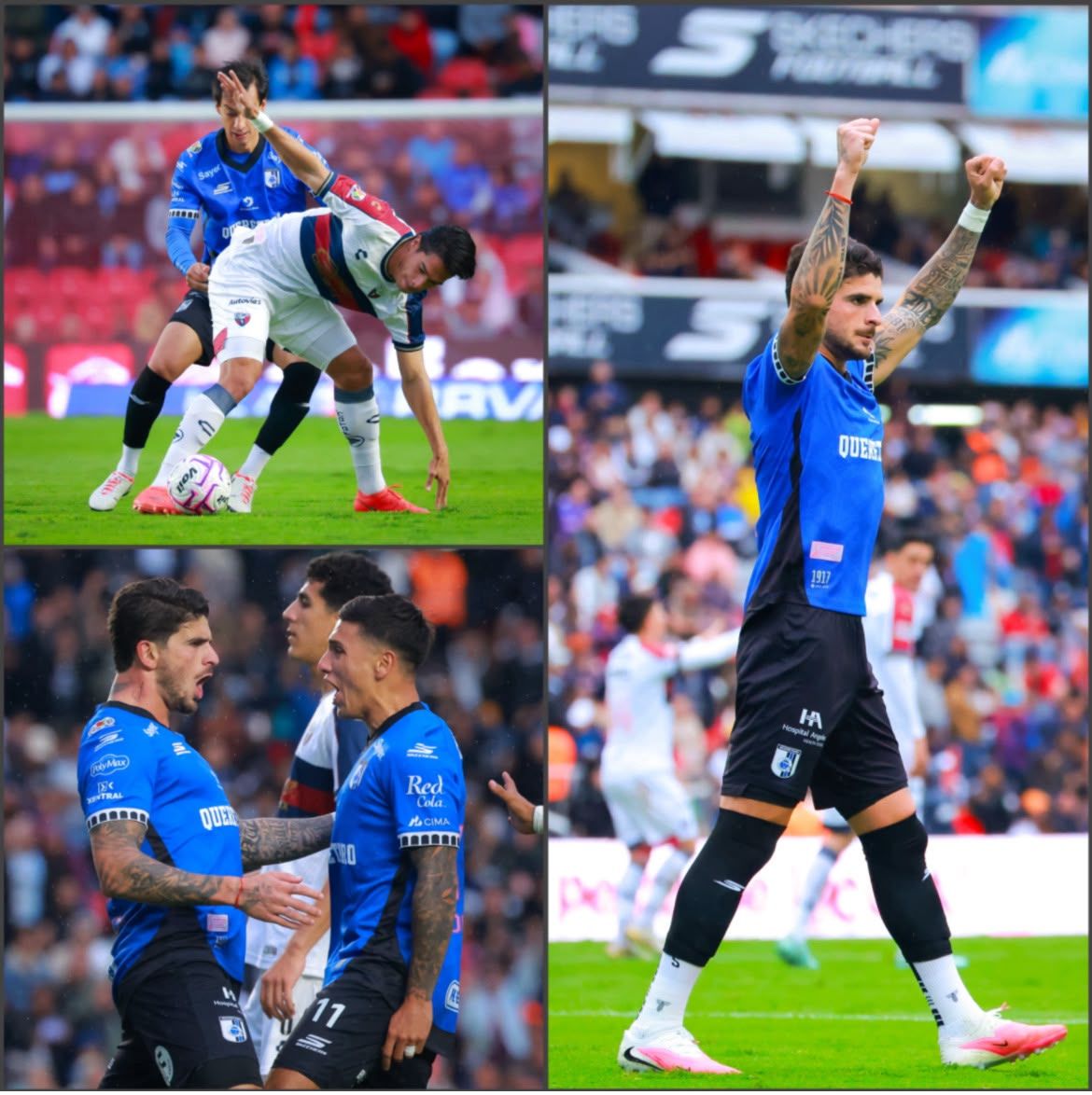 Gallos vence al Atlante y se afianza en la tercera posición de la tabla