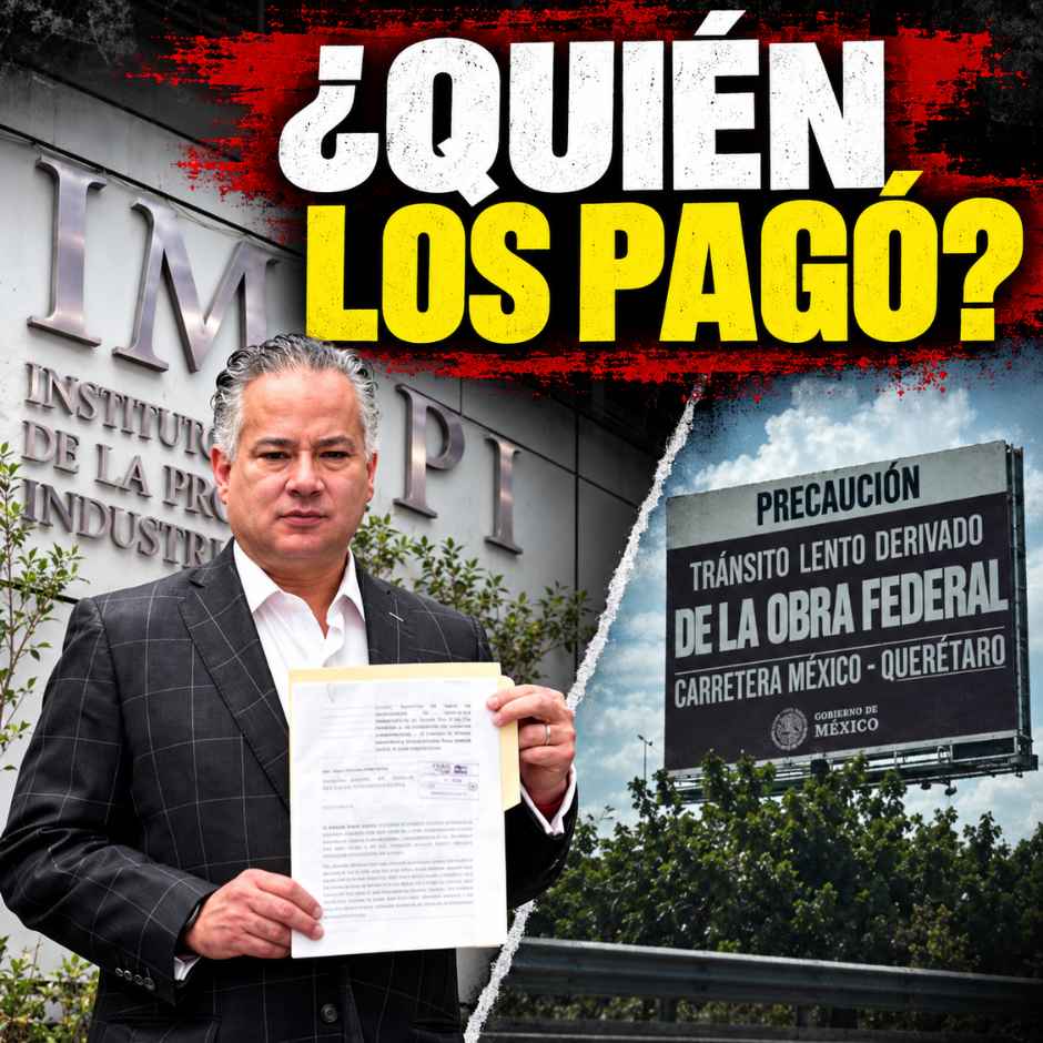Santiago Nieto denuncia espectaculares contra el Tren México-Querétaro